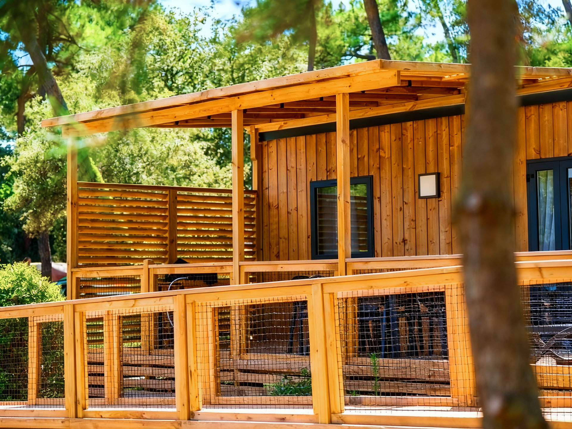 mobil home flower la redoute camping