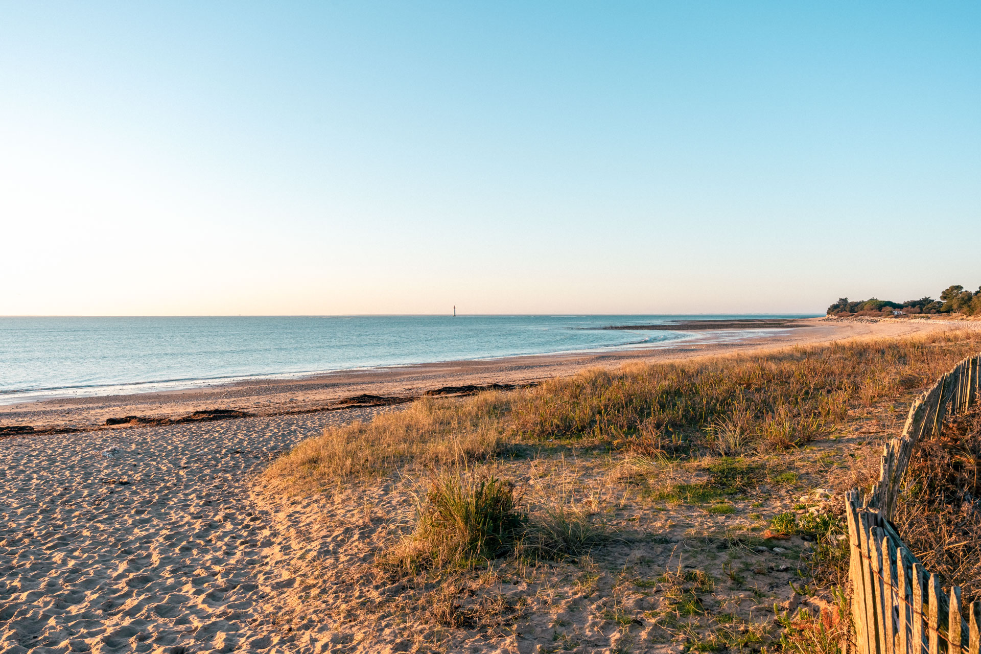 rivedoux beach sunset île de ré